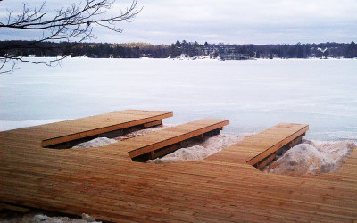 Dock Building – Summer or Winter?